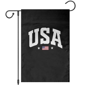 USA Garden Flag American Flag Patriotic 4th of July TS10 Black Print Your Wear