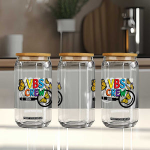 VBS 2025 Glass Can Magnified Vacation Bible School Butterfly VBS Team TS02 Print Your Wear