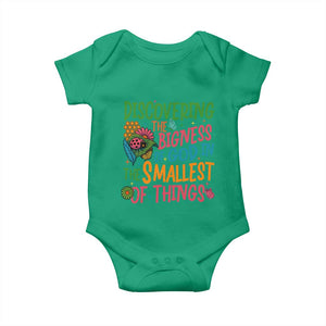 VBS 2025 Insects Adventure Baby Onesie Discovering the Bigness of God in the Smallest of Things TS02 Irish Green Print Your Wear