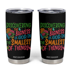 VBS 2025 Insects Adventure Tumbler Cup Discovering the Bigness of God in the Smallest of Things TS02 Black Print Your Wear
