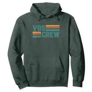 VBS Crew Hoodie Vacation Bible School Church Camp Retro Vintage TS10 Dark Forest Green Print Your Wear