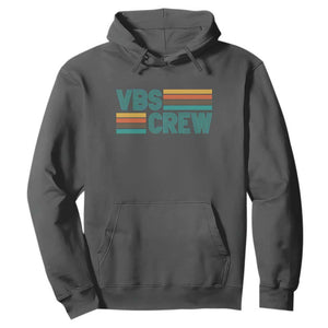 VBS Crew Hoodie Vacation Bible School Church Camp Retro Vintage TS10 Dark Heather Print Your Wear