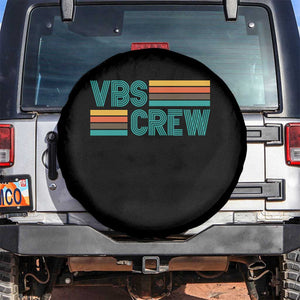VBS Crew Spare Tire Cover Vacation Bible School Church Camp Retro Vintage TS10 No hole Black Print Your Wear