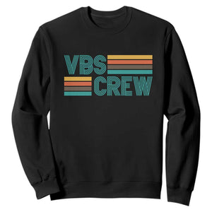 VBS Crew Sweatshirt Vacation Bible School Church Camp Retro Vintage TS10 Black Print Your Wear