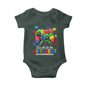 Video Game Autism Awareness Baby Onesie It's Ok To Be Different Kids TS10 Print Your Wear