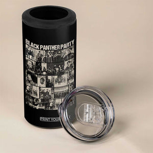 Vintage Black Panther Party 4 in 1 Can Cooler Tumbler Huey P. Newton Bobby Seale Black History Month Juneteenth TS10 Print Your Wear