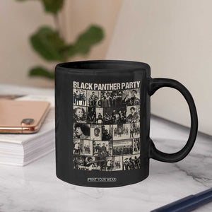 Vintage Black Panther Party Coffee Mug Huey P. Newton Bobby Seale Black History Month Juneteenth TS10 Print Your Wear