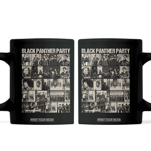 Vintage Black Panther Party Coffee Mug Huey P. Newton Bobby Seale Black History Month Juneteenth TS10 Black Print Your Wear