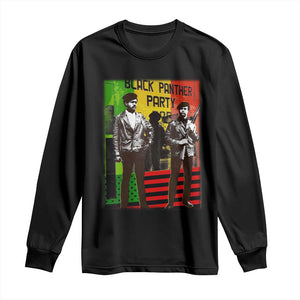 Vintage Black Panther Party Long Sleeve Shirt Black History Self Defense Huey Newton Bobby Seale TS10 Black Print Your Wear