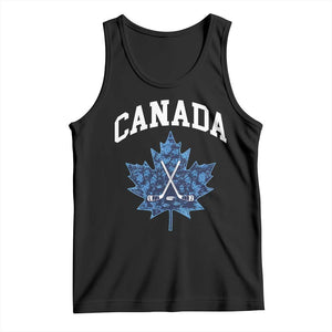 Vintage Canada Hockey Tank Top Maple Leafs TS10 Black Print Your Wear
