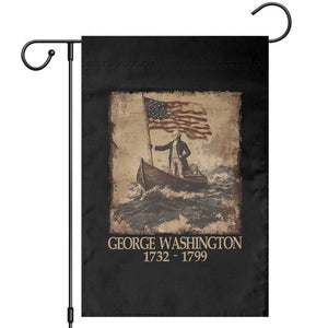 Vintage George Washington Garden Flag 4th Of July Patriotic Gift TS10 Black Print Your Wear