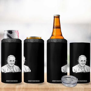 Viva il Papa Pope Francis 4 in 1 Can Cooler Tumbler Thank You Papa Catholic Tribute TS02 Print Your Wear