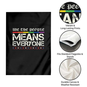 We The People Means Everyone Lgbt Equality Garden Flag TS10 Print Your Wear