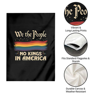 We The People No Kings In America Garden Flag Pride Month LGBTQ TS10 Print Your Wear