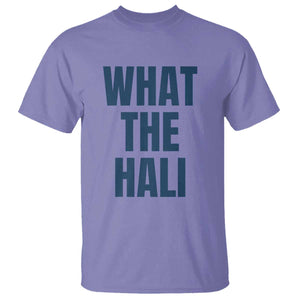 What The Hali T Shirt Indiana Hoosier Funny Basketball Overrated TS02 Violet Print Your Wear