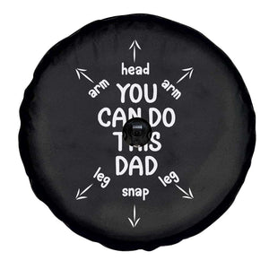 You Can Do This Dad Spare Tire Cover Annoucement Baby Shower First Fathers Day Gifts TS10 Print Your Wear
