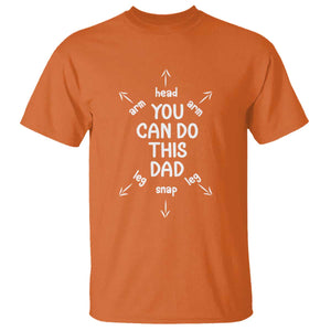 You Can Do This Dad T Shirt Annoucement Baby Shower First Fathers Day Gifts TS10 Orange Print Your Wear