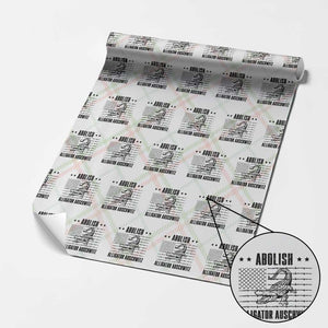 Abolish Alligator Prison Wrapping Paper Roll Stop Alcatraz Sace Everglades TS02 Christmas Plaid Print Your Wear