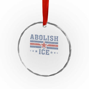 Abolish Ice Crystal Glass Ornament Resist Support Immigrants Refugees TS11 Print Your Wear
