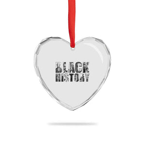 African American Leaders Heart Crystal Glass Ornament Black History Month Legends TS12 Print Your Wear