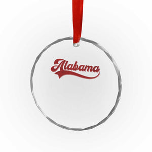 Alabama Fan Crystal Glass Ornament Vintage City Athletic Sports Game Day TS10 Print Your Wear