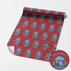 Alaska Cruising Wrapping Paper Roll Alaskan Cruisin Together Matching Family Cruise TS10 Red Print Your Wear