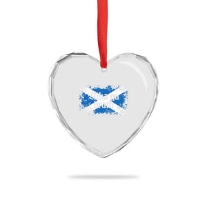 Alba Gu Brath Heart Crystal Glass Ornament Vintage Scottish Scotland Flag Saltire TS11 Print Your Wear