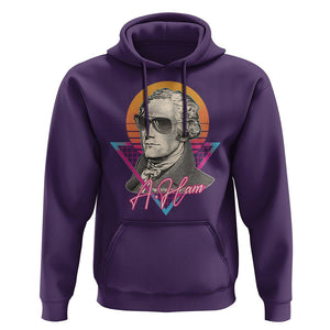 Alexander Hamilton Cool A. Ham Vaporwave Hoodie TS09 Purple Print Your Wear