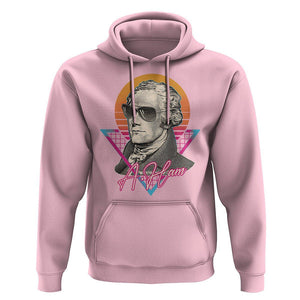 Alexander Hamilton Cool A. Ham Vaporwave Hoodie TS09 Light Pink Print Your Wear