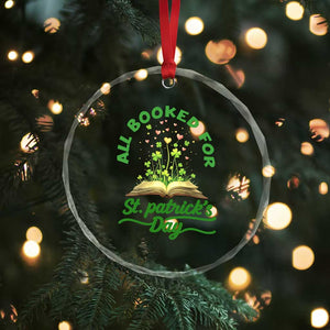 All Booked For St Patricks Day Crystal Glass Ornament Irish Reader Gift TS12 Print Your Wear