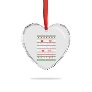 All I Want For Christmas Is My Students To Stop Saying 67 Heart Crystal Glass Ornament Funny Xmas Six Seven Teacher TS11 Print Your Wear