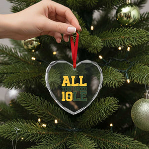 All You Need is Love Heart Crystal Glass Ornament Retro Jordan GB Football Lover Fan Gift TS10 Print Your Wear