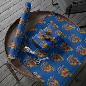Always Use A Condiment Cover Your Wiener Funny Hot Dog Wrapping Paper Roll
