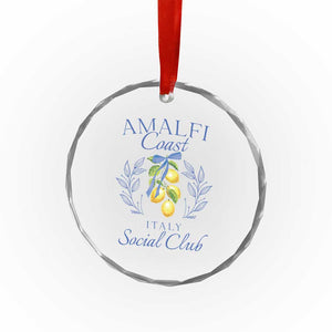 Amalfi Coast Crystal Glass Ornament Sorrento Italy Vacation Gift TS10 Print Your Wear