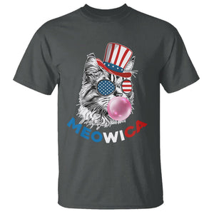 American Cat T Shirt Patriotic Cat Meowica Bubblegum 4th of July Funny Cat Lover TS02 Printyourwear