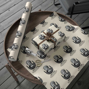 American Hero Harriet Tubman Wrapping Paper Roll Black History Leader Gift TS12 Beige Print Your Wear