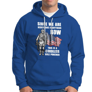 American Patriot Hoodie This Is A Cordless Hole Puncher US Flag Rifle TS02 Printyourwear
