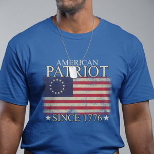 American Patriot Since 1776 Betsy Ross Flag T Shirt TS02 Printyourwear