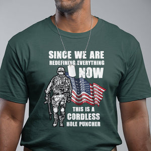 American Patriot T Shirt This Is A Cordless Hole Puncher US Flag Rifle TS02 Printyourwear