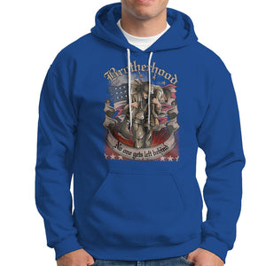 American Patriotic Hoodie Brotherhood No One Gets Left Behind US Flag Soldiers TS02 Printyourwear