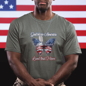 American Patriotic T Shirt God Bless America Land That I Love TS02 Printyourwear