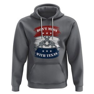 American Texan Hoodie Don't Mess with Texas Flag TS02 Charcoal Printyourwear