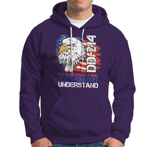 American Veteran Hoodie It's A Veteran Thing You Wouldn't Understand US Eagle DD-214 TS02 Printyourwear