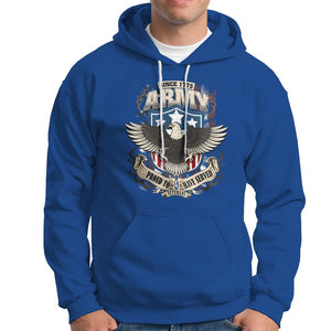 American Veteran Hoodie Since 1775 Army Proud To Have Served Veterant TS02 Printyourwear