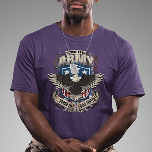 American Veteran T Shirt Since 1775 Army Proud To Have Served Veterans TS02 Printyourwear