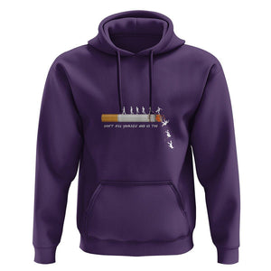 Anti Smoking Hoodie Don't Kill Yourself And Us Too TS09 Purple Print Your Wear