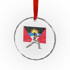 Antigua and Barbuda Cricket Crystal Glass Ornament Retro Vintage Sport Antiguan Flag West Indies Fan TS10 Print Your Wear