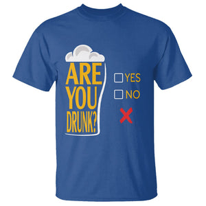 Are You Drunk? Funny Beer Lover Drinking Bar Party T Shirt TS09 Printyourwear