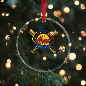 Arepa Power Venezuela Baseball Lover Crystal Glass Ornament Venezuelan Pride TS11 Print Your Wear