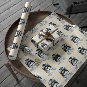 Argentina Messy Bun Proud Argentinian Flag Wrapping Paper Roll TS14 Beige Print Your Wear